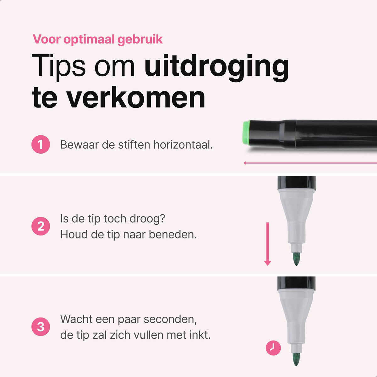 Twinmarkers 168 stuks voor volwassenen