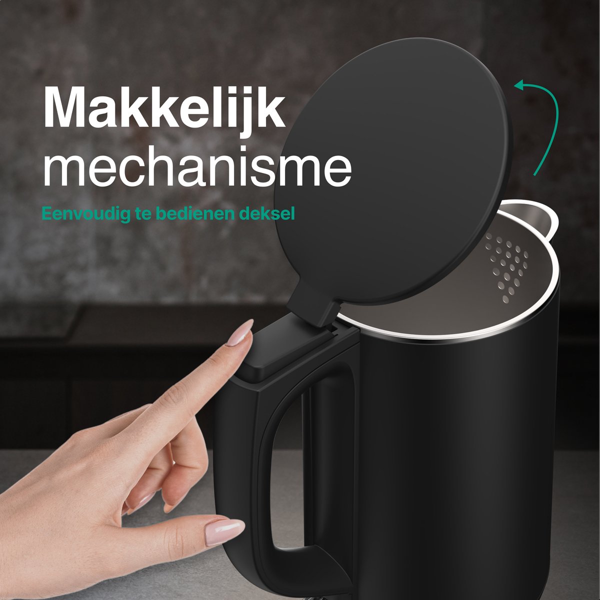Waterkoker Dubbelwandig 2200W