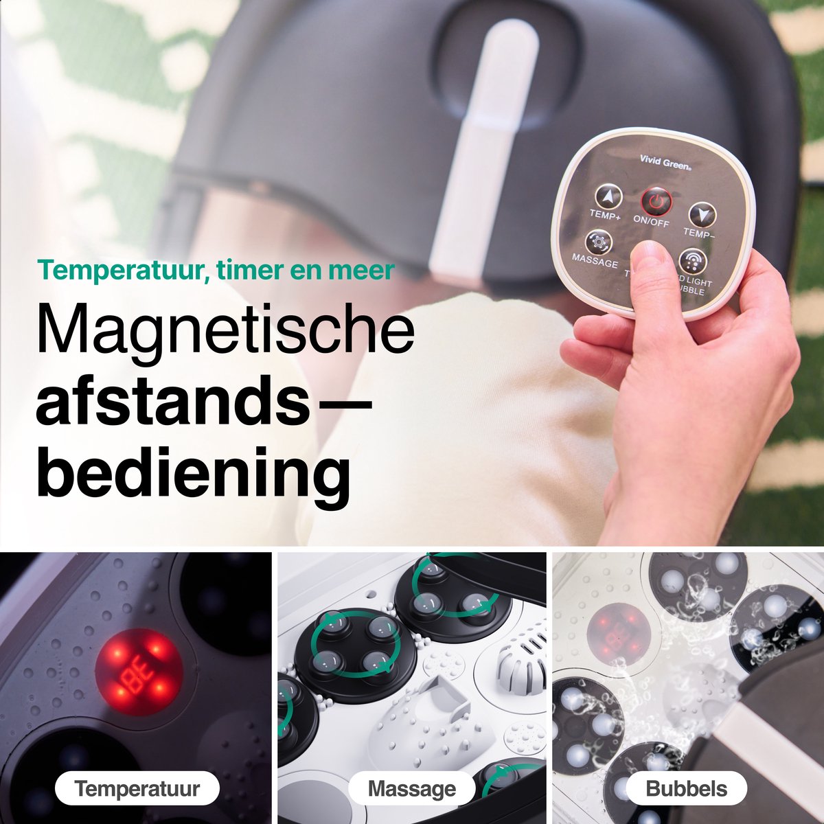 Voetenbad Automatische Massage 14L