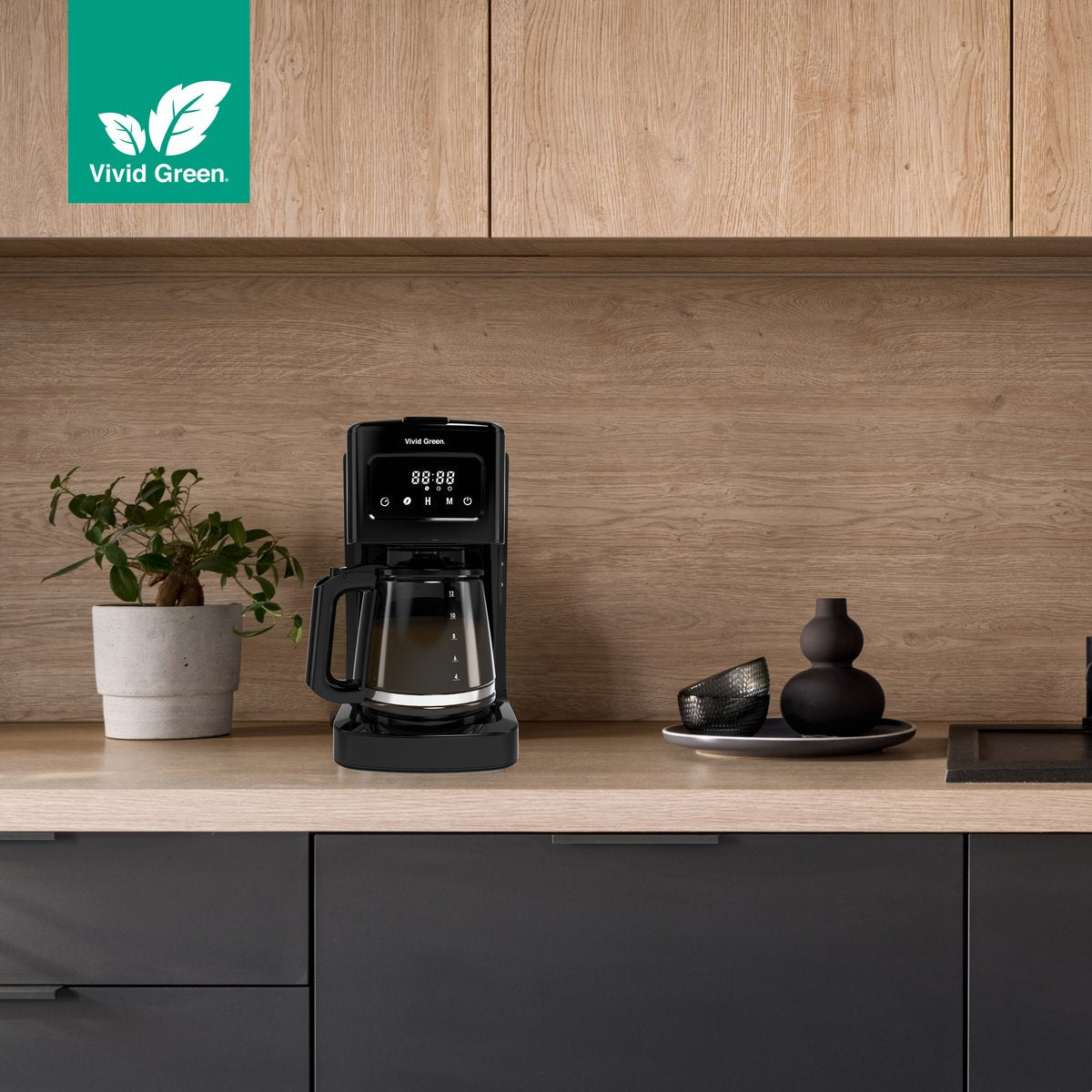 Koffiezetapparaat Filterkoffie 1.8L met Touch Display