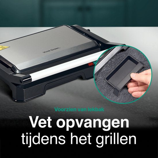 Vivid Green Tosti Apparaat