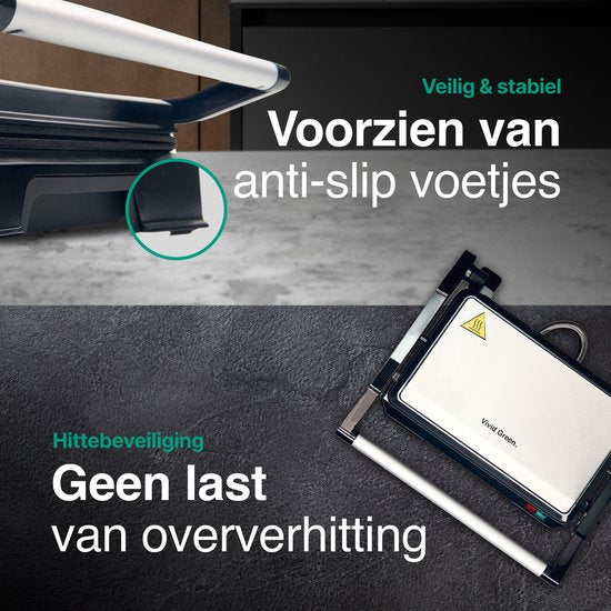 Vivid Green Tosti Apparaat