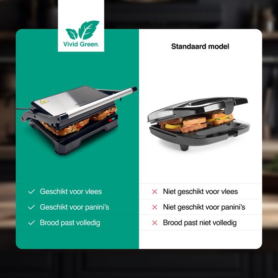Vivid Green Tosti Apparaat