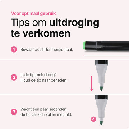 Twinmarkers 168 stuks voor volwassenen