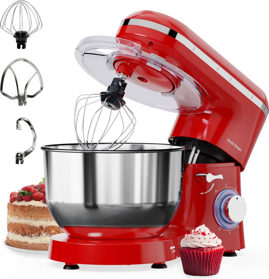 Vivid Green Keukenmachine Rood