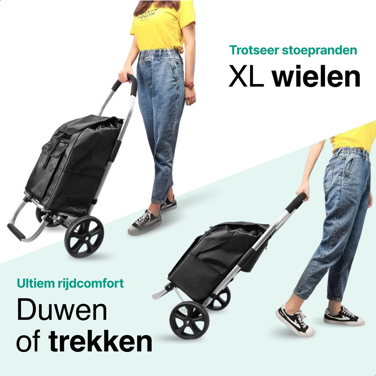Boodschappentrolley met Wielen