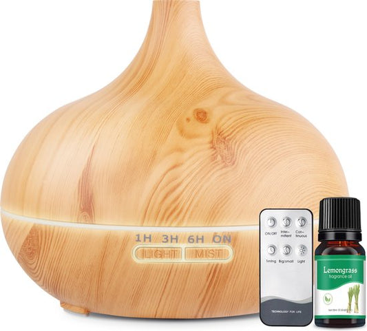 Vivid Green Aroma diffuser Lichtbruin