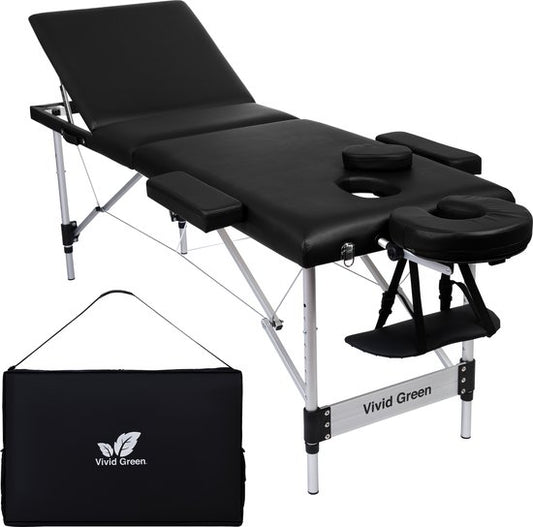 Vivid Green Massagetafel 3 zones
