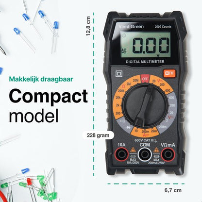 Vivid Green Multimeter