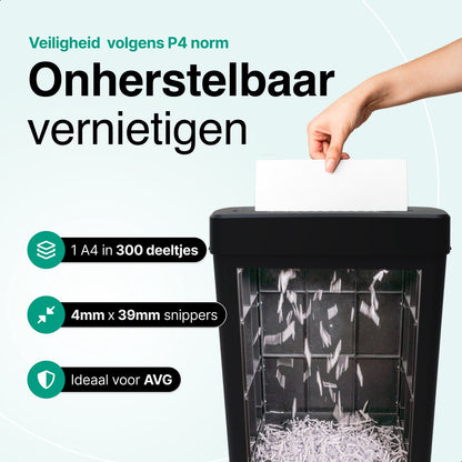 Vivid Green Papierversnipperaar