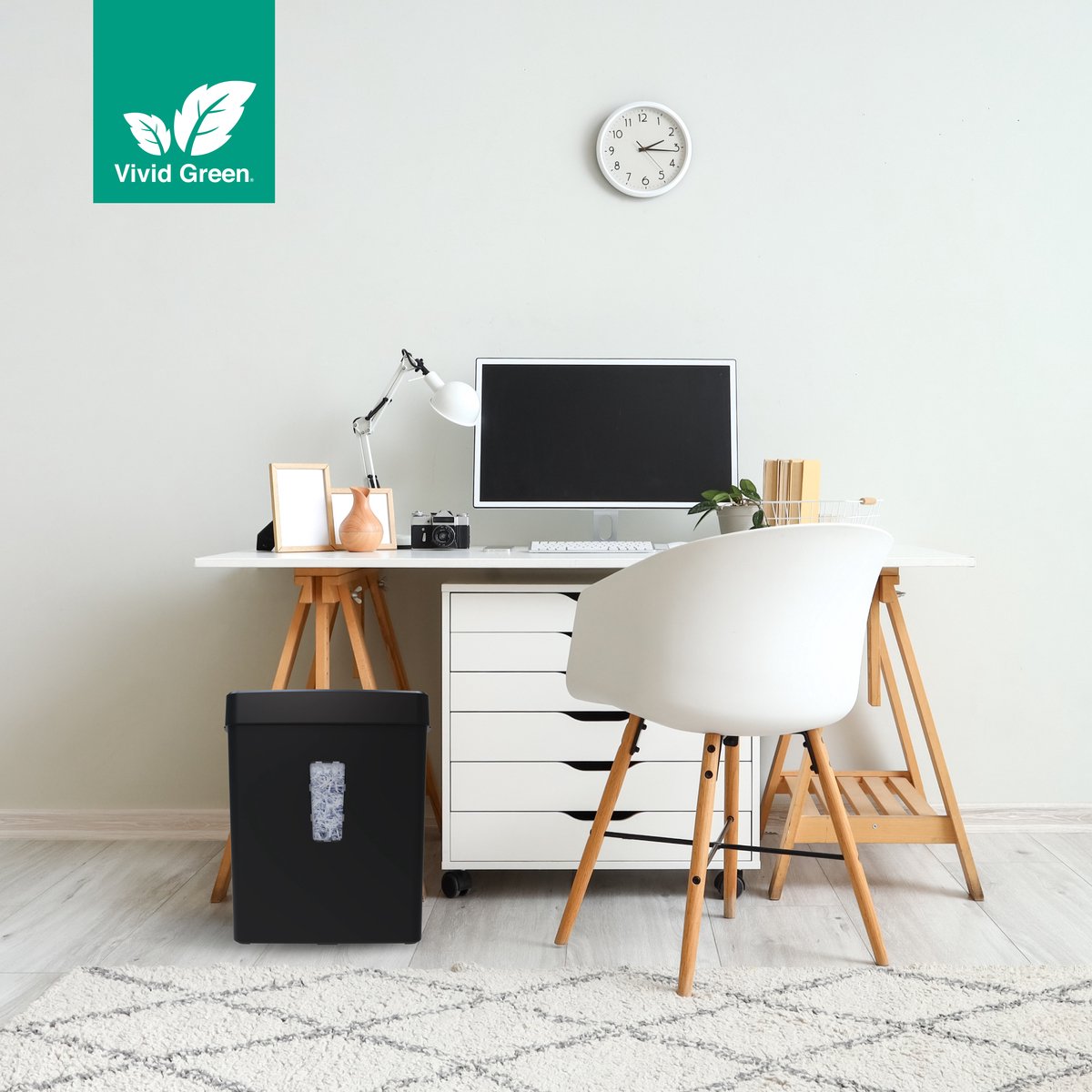Vivid Green Papierversnipperaar