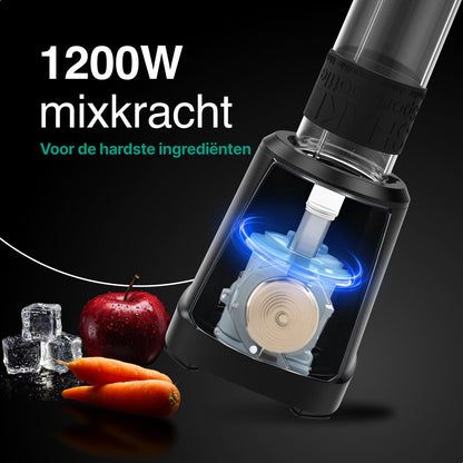 Vivid Green Blender met beker 1200W