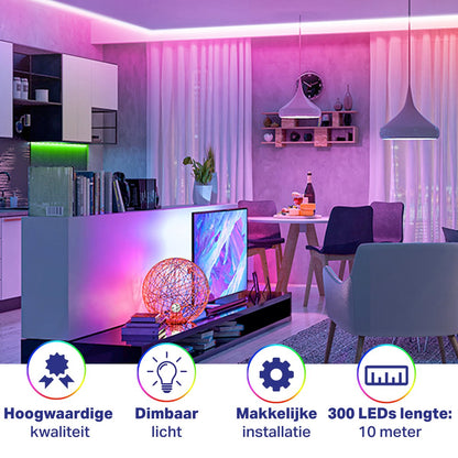 Vivid Green Led Strip 10m
