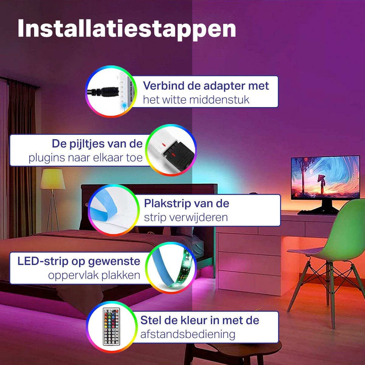 Vivid Green Led Strip 10m