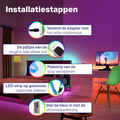 Vivid Green Led Strip 10m