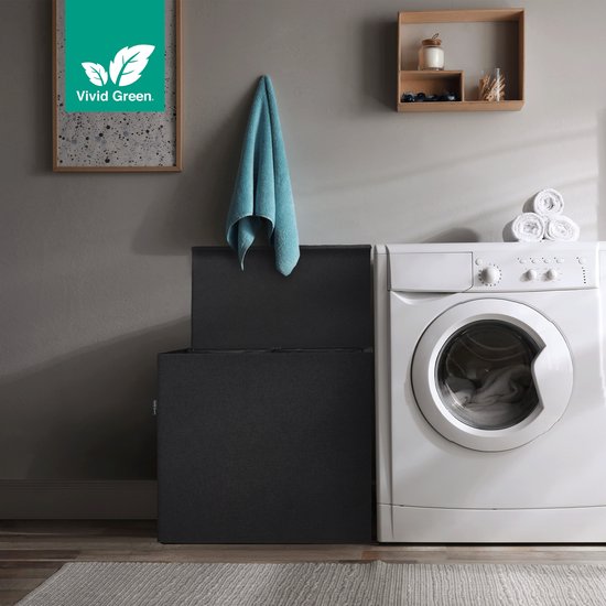 Vivid Green Dubbele Wasmand